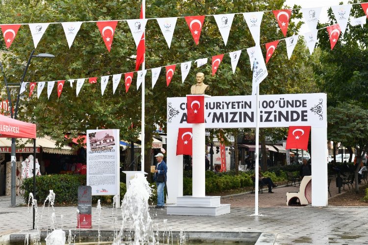 Çiğli’de tarihi kayıp anıt ilk yerine taşındı