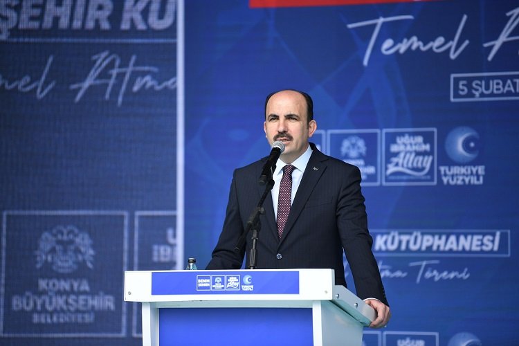 Konya Şehir Kütüphanesi'nin temeli atıldı