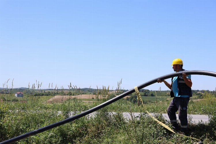 Sakarya Kaynarca'ya yeni içme suyu hattı