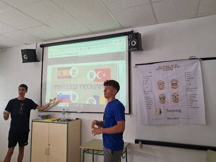 Minteks'e e-twinning projesi kapsamında ziyaret