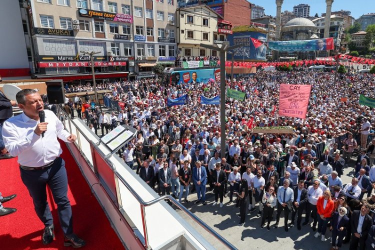 Rize’den ‘Özel’ seslendi! Çay kanunu mutlaka çıkarılmalı!