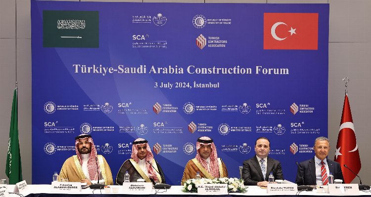 Suudi müteahhitler Türk müteahhitlerle buluştu