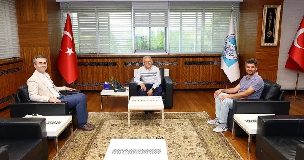 Kayseri Tabip Odası’ndan meslektaş başkana ziyaret