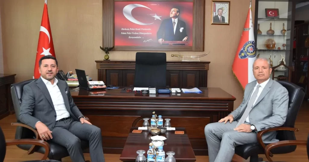 Başkan Arı’dan İl Emniyet Müdürü Loğoğlu’na ziyaret