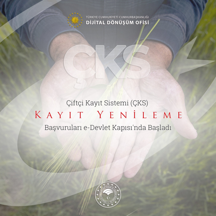 ÇKS yenileme başvuruları e-Devlet'ten de alınıyor