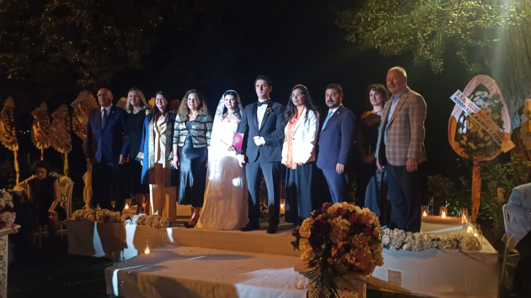 Okan Gaytancıoğlu'nun kızı evlendi