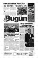 KAHRAMANMARAŞ'TA BUGÜN