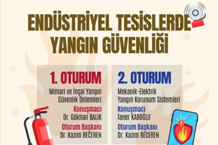 Bursa İnegöl’den ‘yangın güvenliği’ semineri