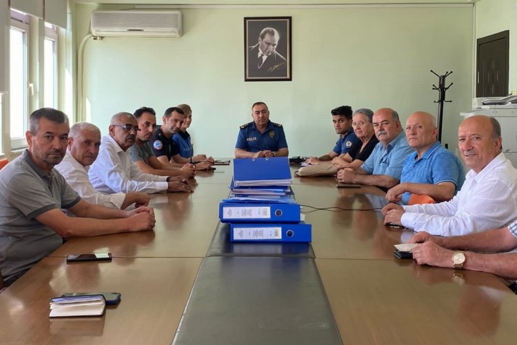 Keşan Emniyeti’nden muhtarlarla huzur toplantısı