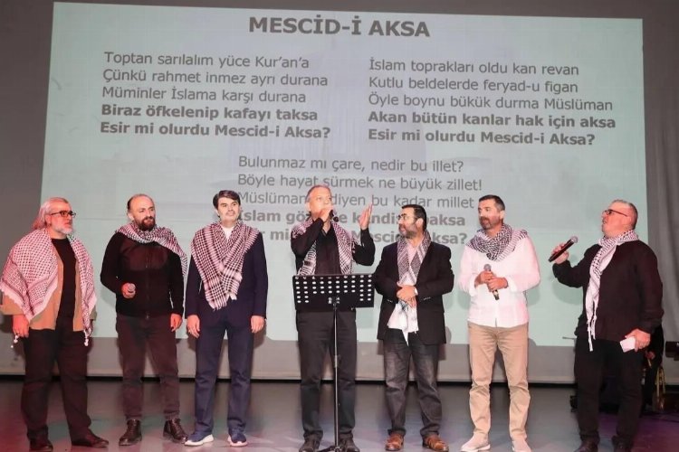 Gebze’den Filistin’e ‘ses’ ve ‘nefes’