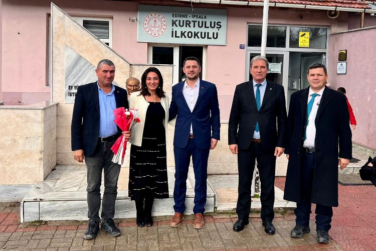 İpsala’da Aybike Şimşek öğretmenleri unutmadı