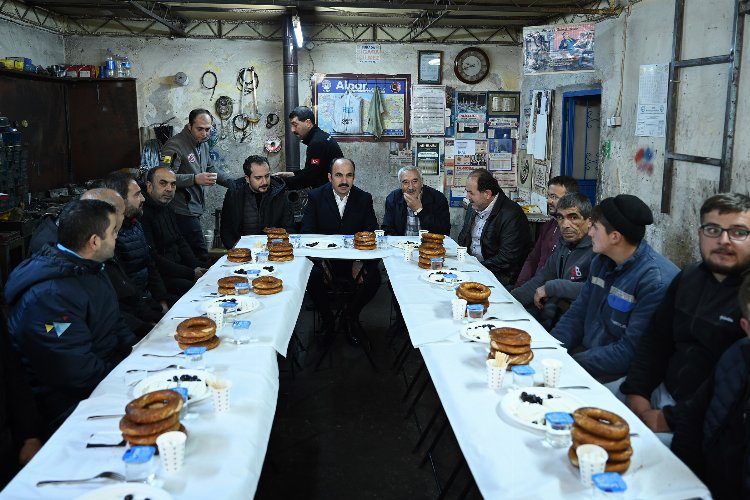 Konya’da esnafla buluştu – İGF HABER