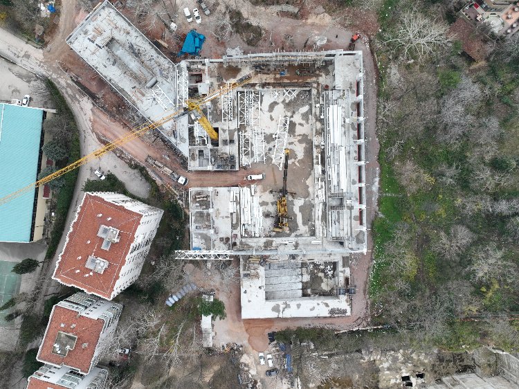 Bursa Havuzlu Park’ta çalışmalar hızlandı