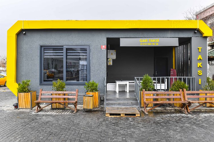 Ankara'da ev konforunda taksi durağı