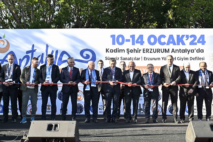 Antalya'da 'Erzurum' tanıtımı
