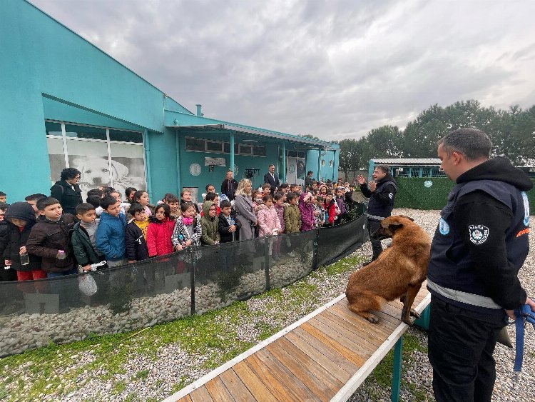 Manisa'da ilkokul öğrencilerine afet farkındalık