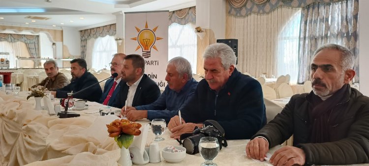AK Parti Mardin İl Başkanı gazetecilerle buluştu