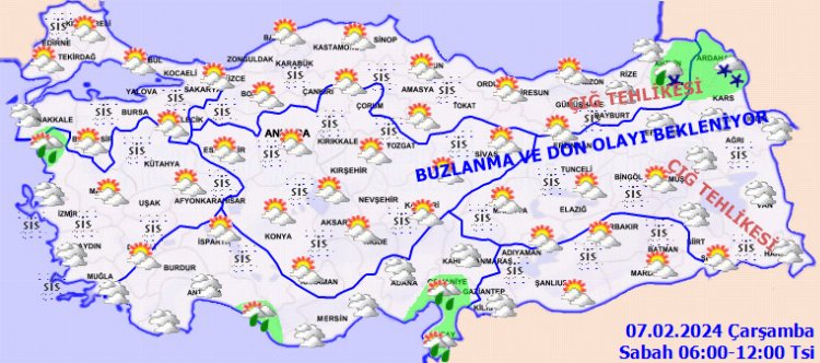 Yurtta bugün hava nasıl olacak?
