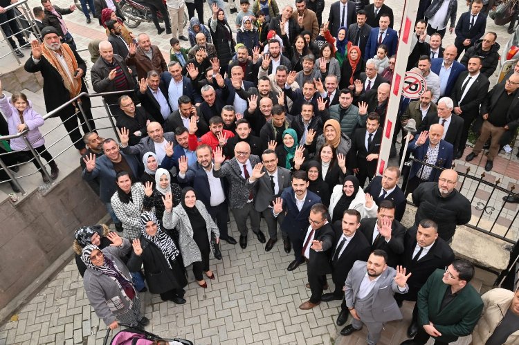 AK Parti Teşkilatı, Turgutlu’da Başkan Ergün’ü ağırladı