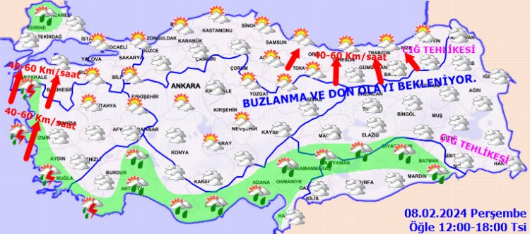 Yurtta bugün hava durumu nasıl olacak?