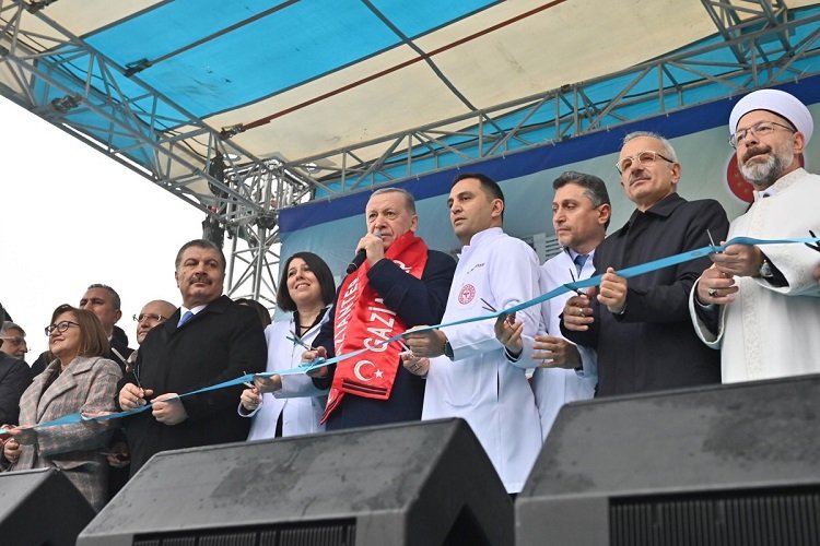 Gaziantep Şehir Hastanesi açıldı