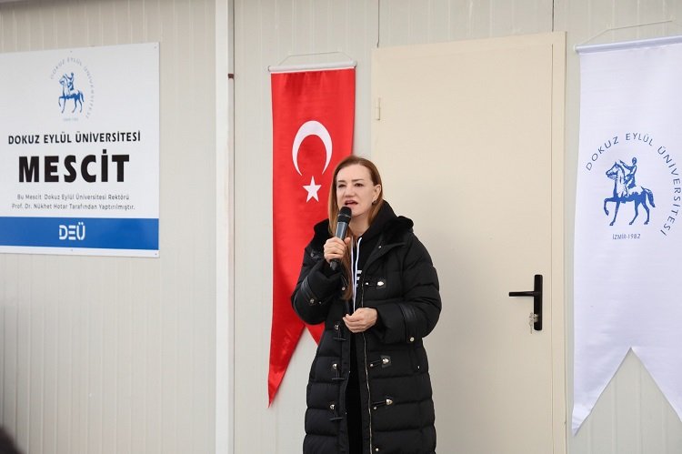 DEÜ'den Malatya'ya mescit desteği