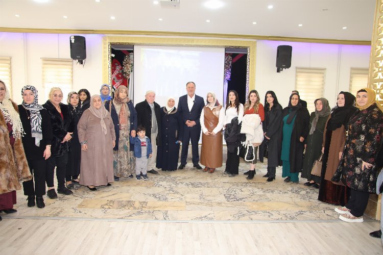 Tatlıdede, muhtar ve şehit aileleriyle bir araya geldi