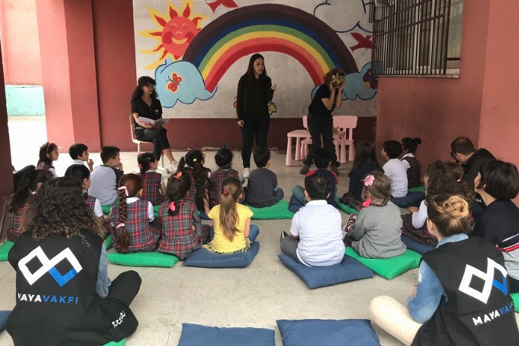 Afet bölgesindeki eğitimin  'Maya'sı oldular