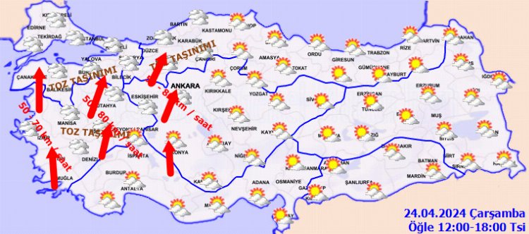 Çöl sıcaklarına dikkat! Sıcaklıklar artıyor