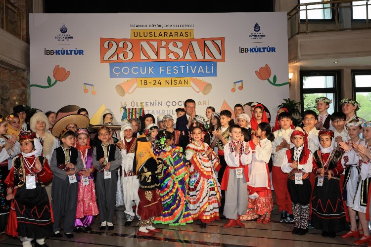 Dünyanın çocukları İstanbul'da