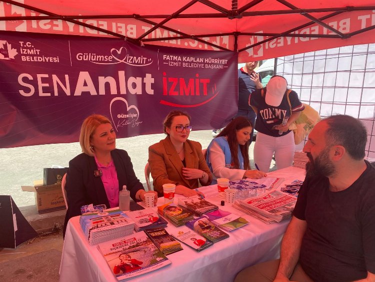 Başkan Hürriyet vatandaşı 'Sen Anlat İzmit' programında dinliyor