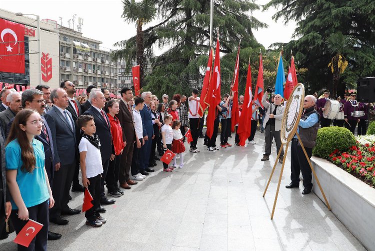 Bursa'da 23 Nisan coşkusu