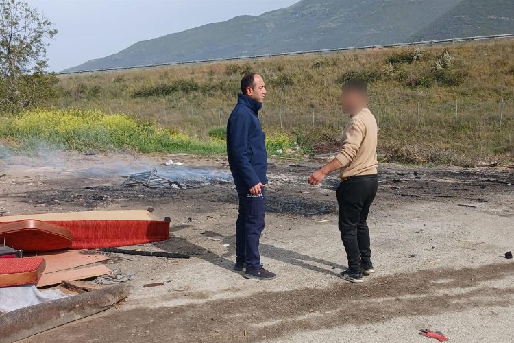 Gemlik’te çevreyi kirletenlere zabıta müdahalesi