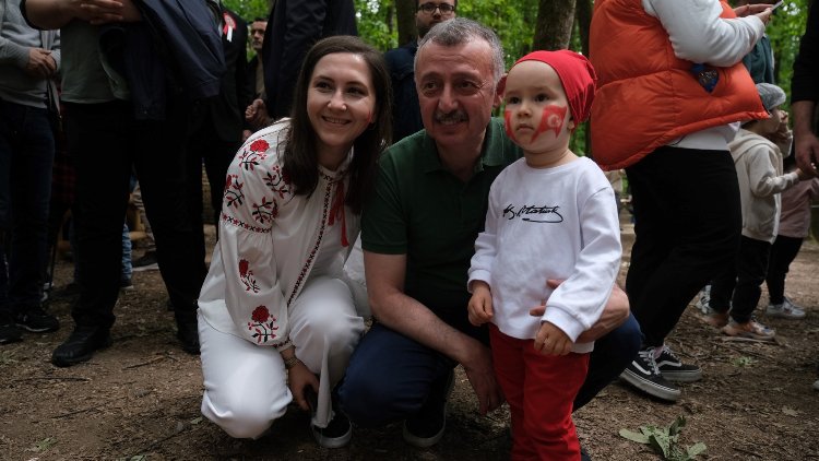 Ormanya'da 10. yıl marşı yankılandı