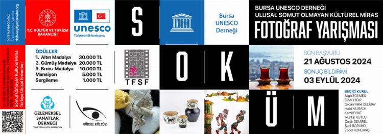 Bursa Unesco Derneği'nden SOKÜM için ulusal yarışma
