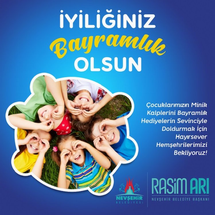 Nevşehir Belediyesi'nden çocuklar için kampanya
