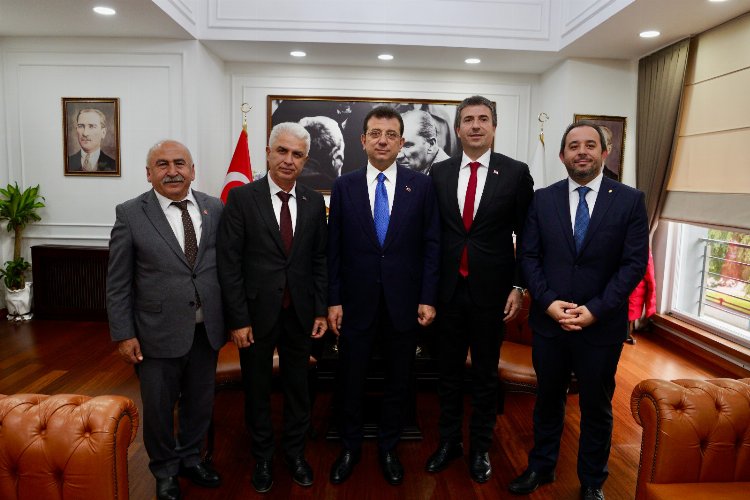 İmamoğlu’ndan Güzel’e tebrik ziyareti