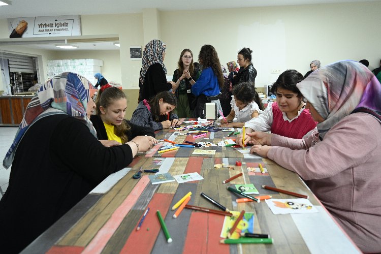 Konya'da 'anne-kız' kampı