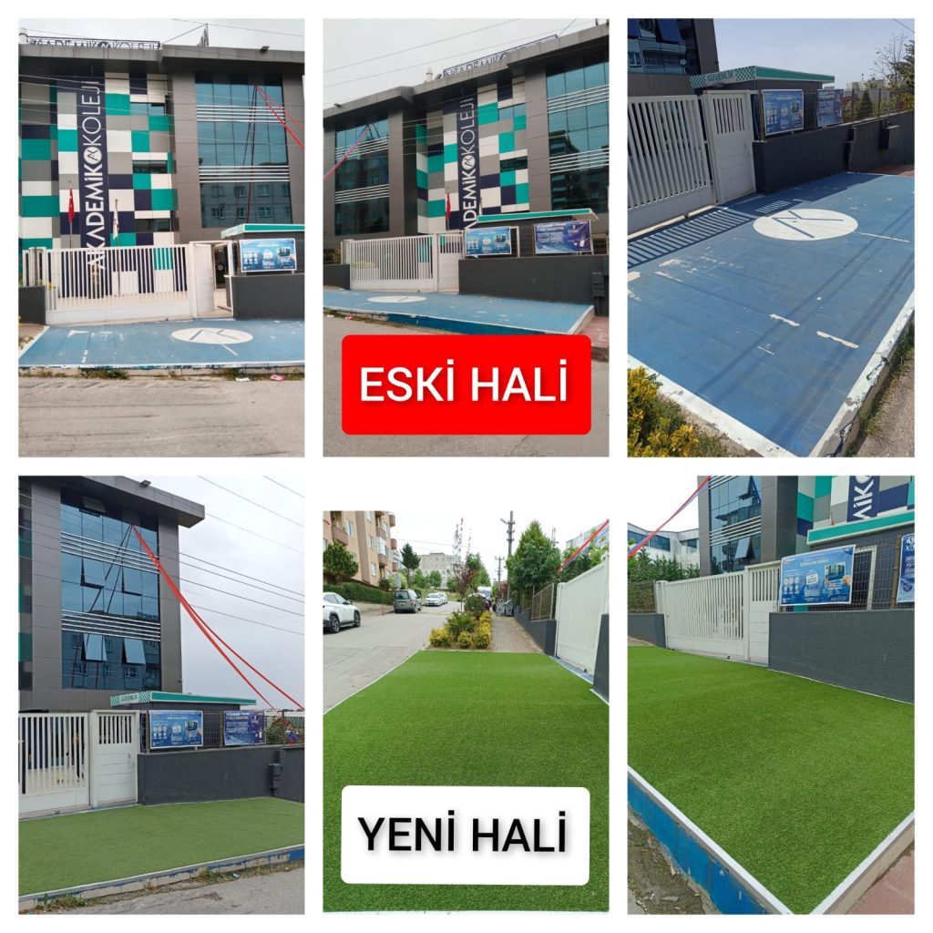 Çim halı peyzaj ve dekoratif yapay çim halı, doğanın zarif izleri evlerinizde