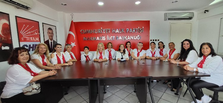 CHP Marmaris’te değişim sırası kadınlarda