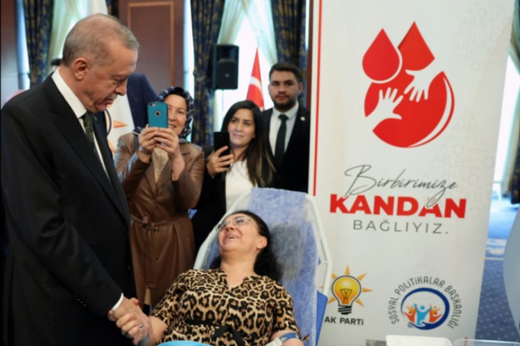 Erdoğan’dan kan bağışçılarına ziyaret – İGF HABER