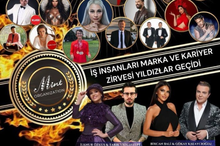 İş İnsanları Marka ve Kariyer Zirvesi'nde yıldızlar geçidi