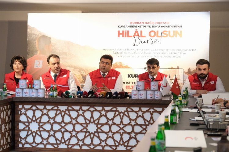 Kızılay Bursa’da kampanya detaylarını açıkladı