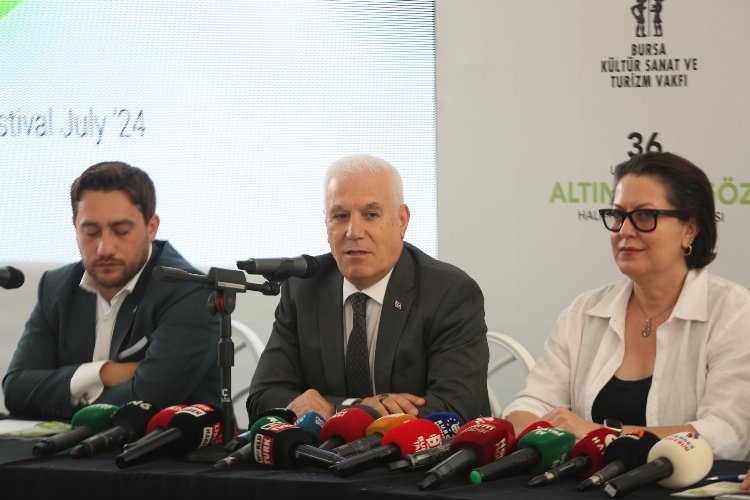 Bursa'da festival zamanı