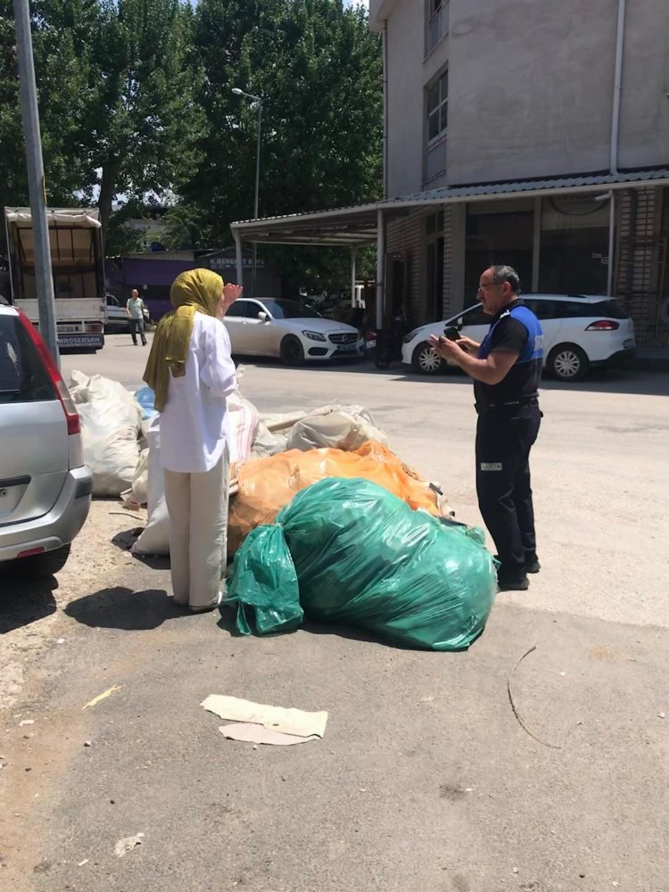 İnegöl'de zabıta çevre için teyakkuzda