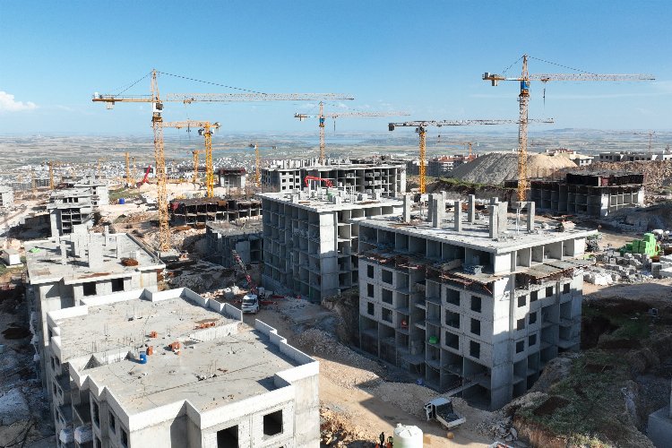 En büyük şantiye Adıyaman İndere’de… 16 bin 433 konut yapımı sürüyor