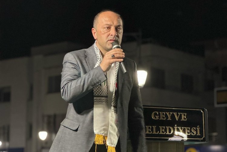Geyve Filistin için 'tek ses' oldu