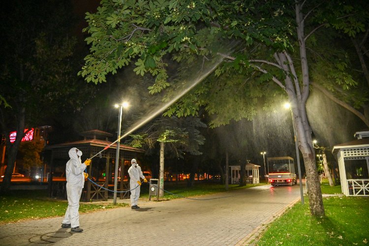 Konya Selçuklu'da ilaçlamalara aralıksız devam