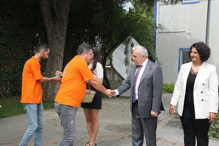 Nilüfer'de erken bayramlaşma