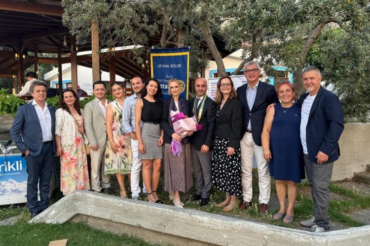 Yıldırım Bayezid Rotary’de yeni başkan Gökmen Geyik